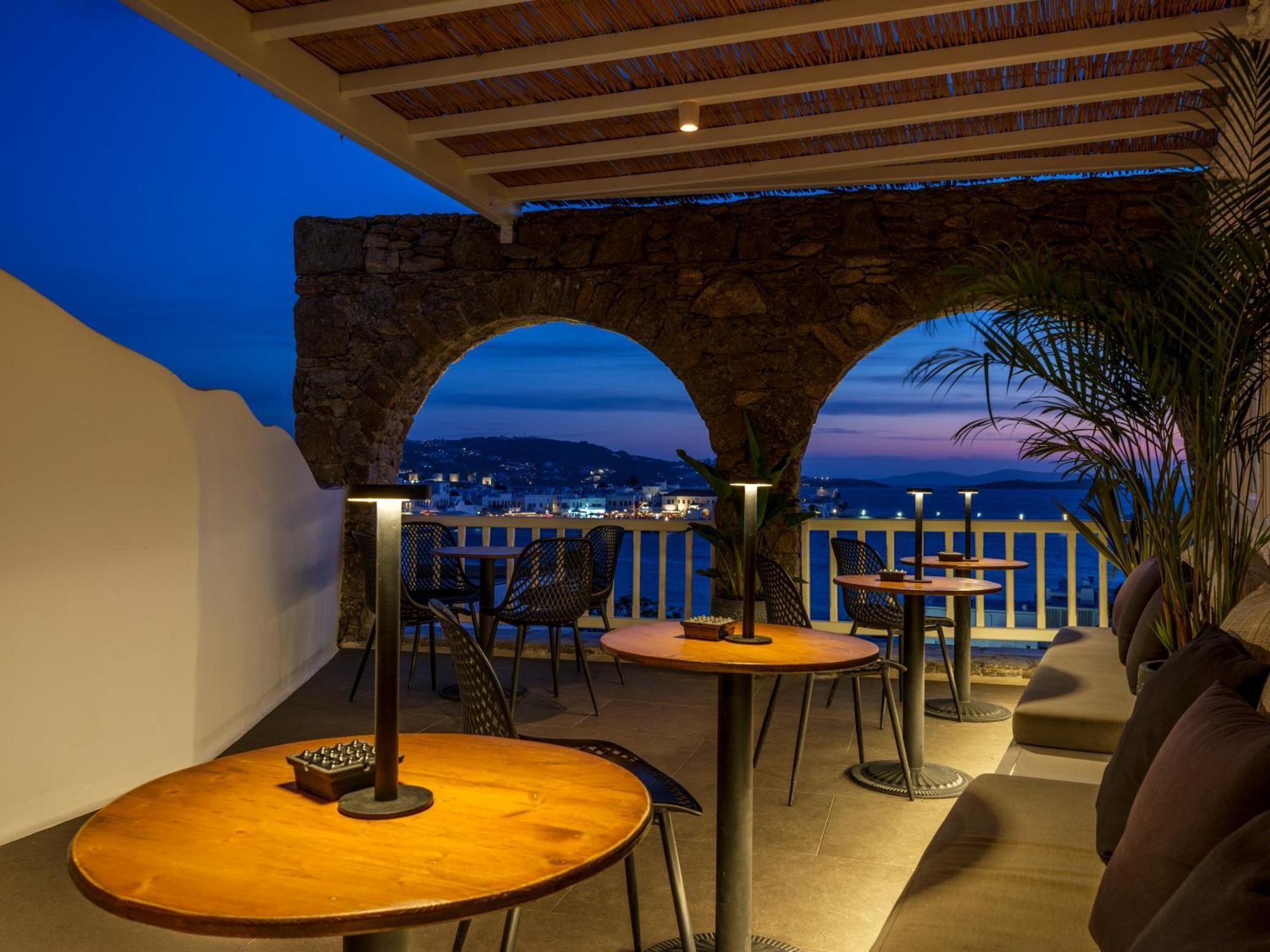Yalos Hotel Sunset View Mykonos Town Private Rooms מראה חיצוני תמונה