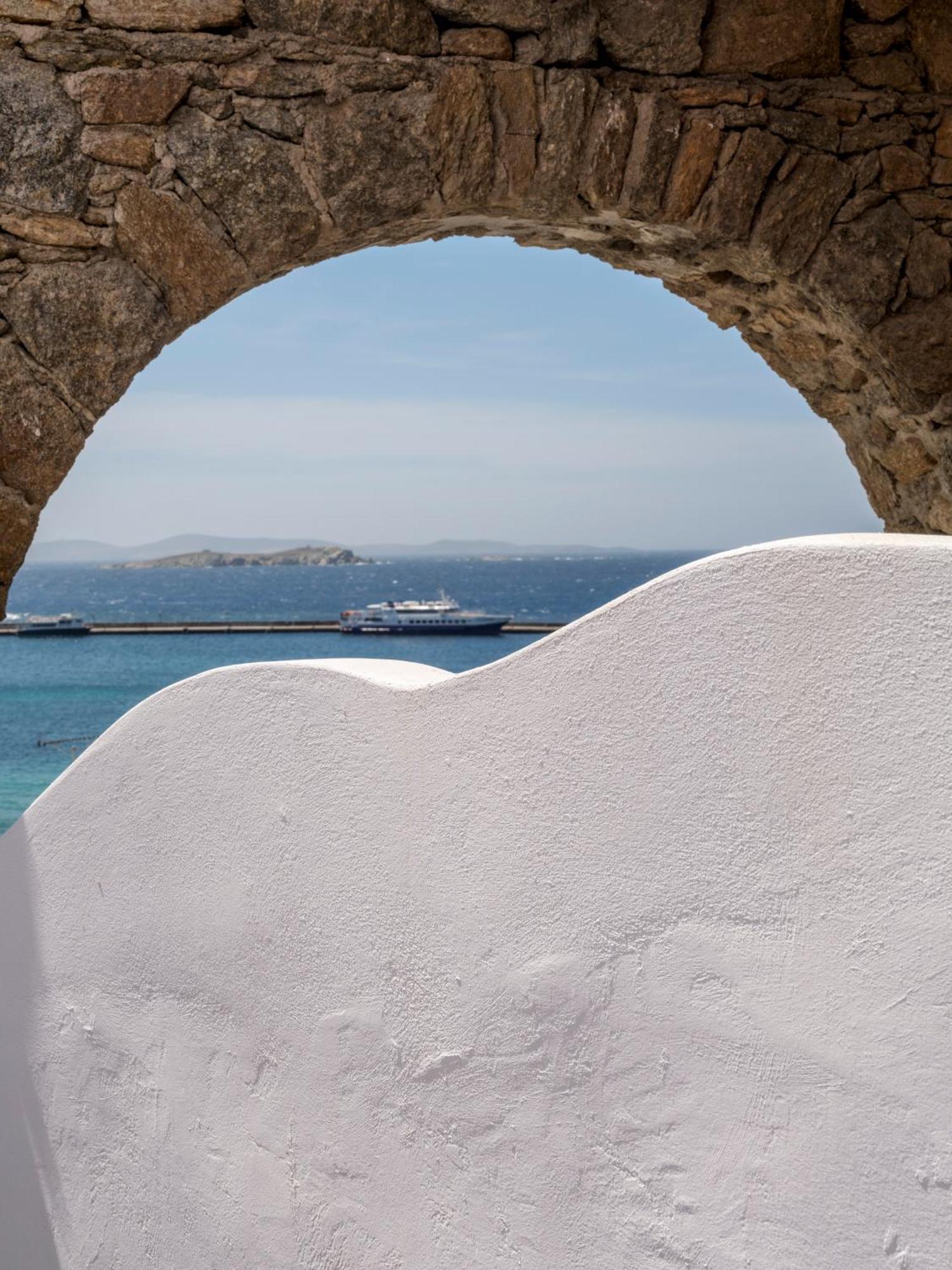Yalos Hotel Sunset View Mykonos Town Private Rooms מראה חיצוני תמונה