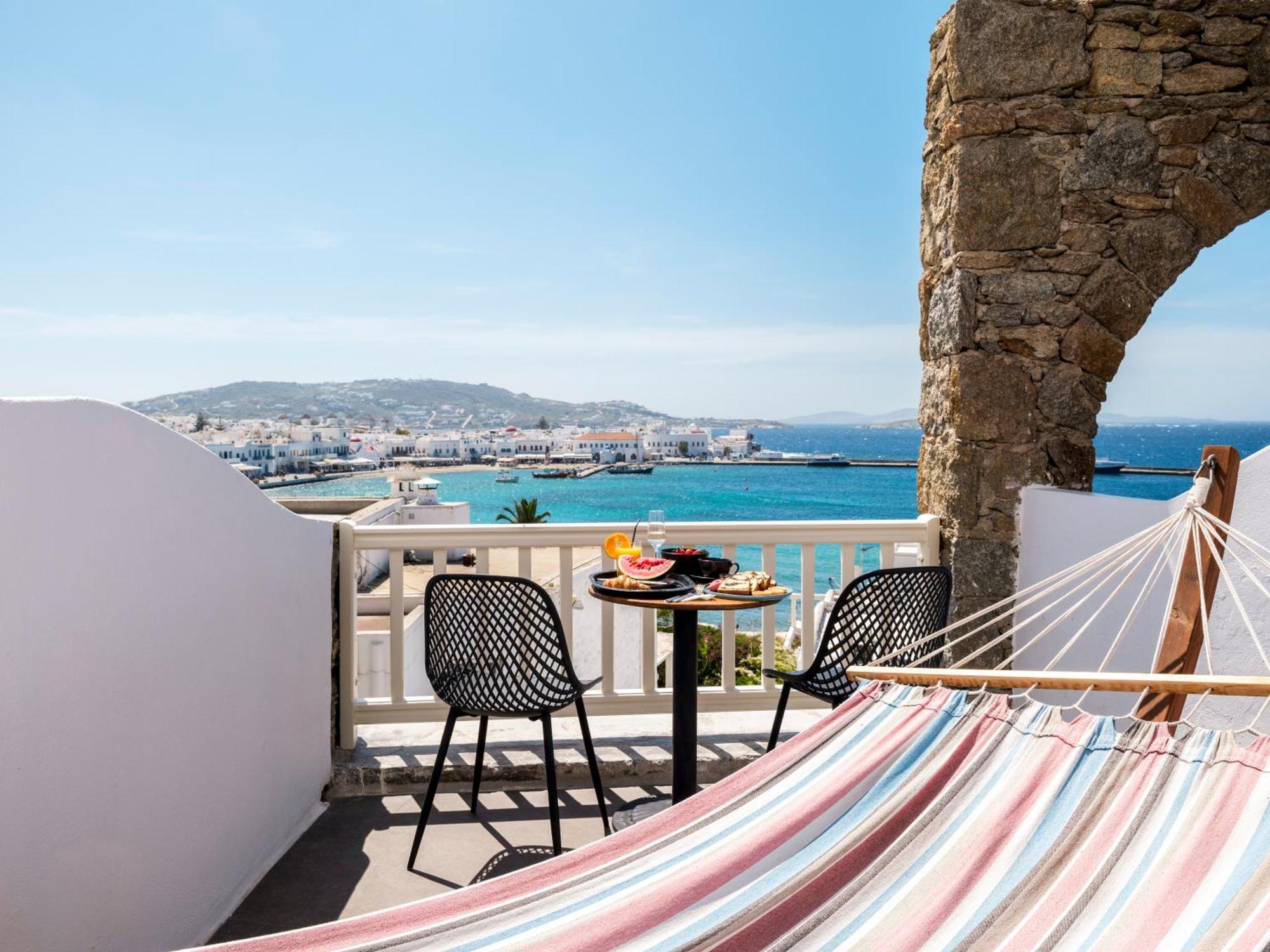 Yalos Hotel Sunset View Mykonos Town Private Rooms מראה חיצוני תמונה