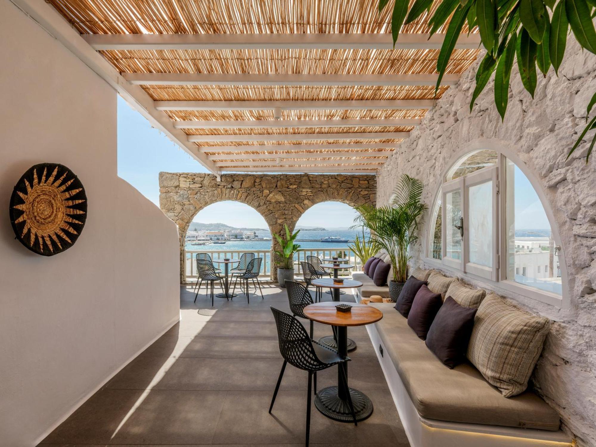 Yalos Hotel Sunset View Mykonos Town Private Rooms מראה חיצוני תמונה