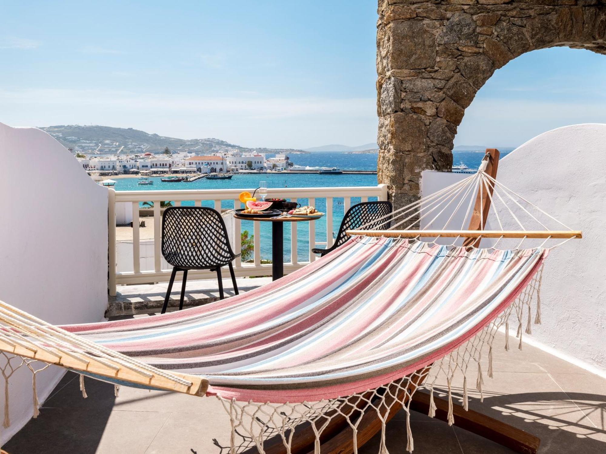 Yalos Hotel Sunset View Mykonos Town Private Rooms מראה חיצוני תמונה