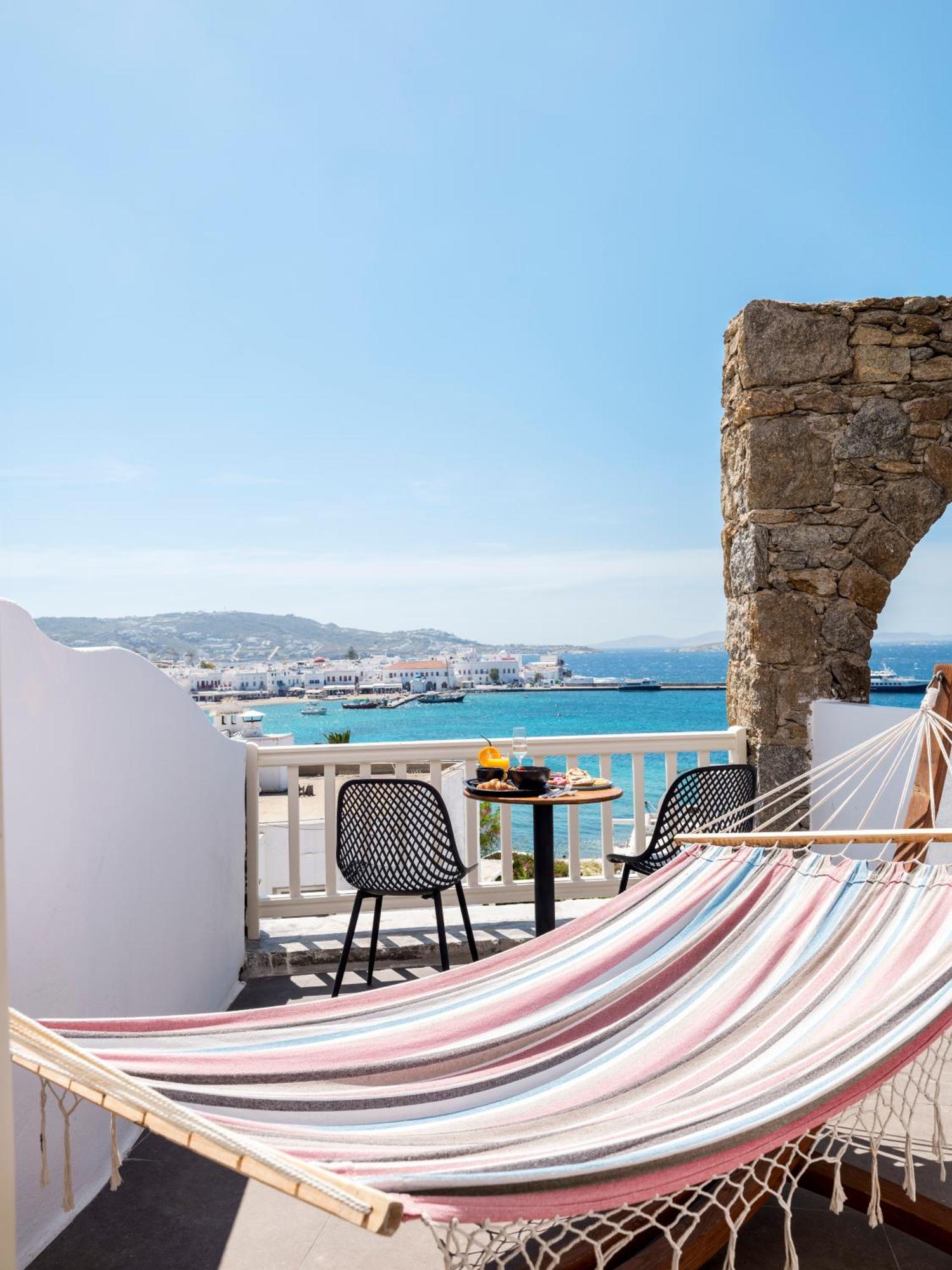 Yalos Hotel Sunset View Mykonos Town Private Rooms מראה חיצוני תמונה