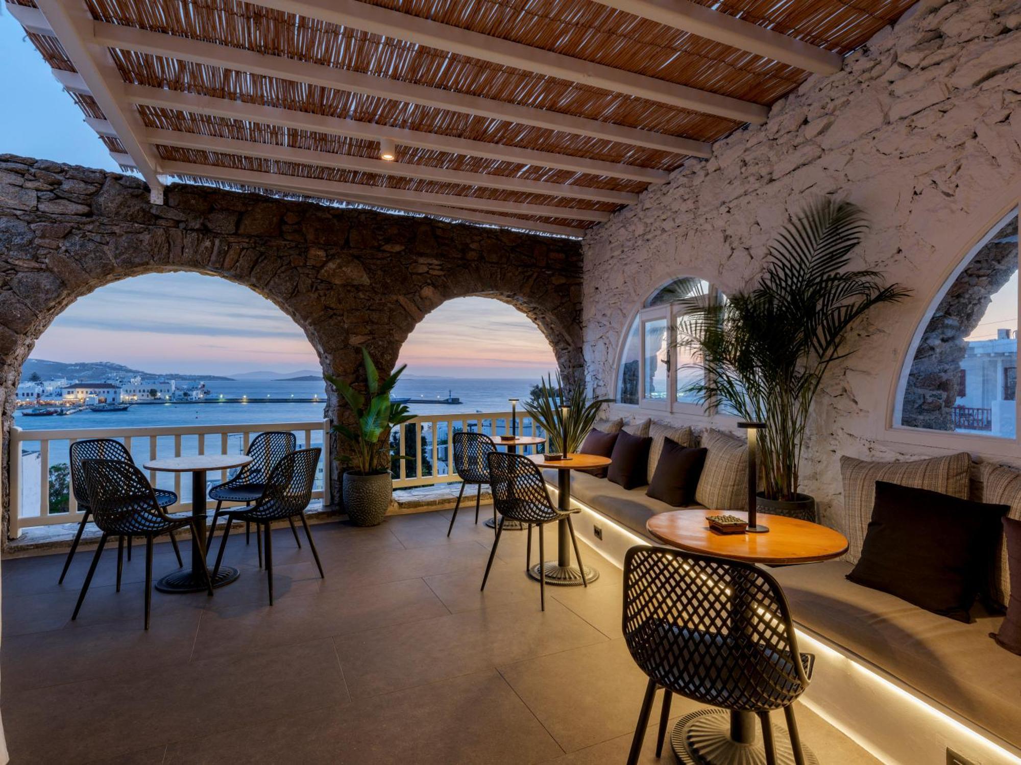 Yalos Hotel Sunset View Mykonos Town Private Rooms מראה חיצוני תמונה