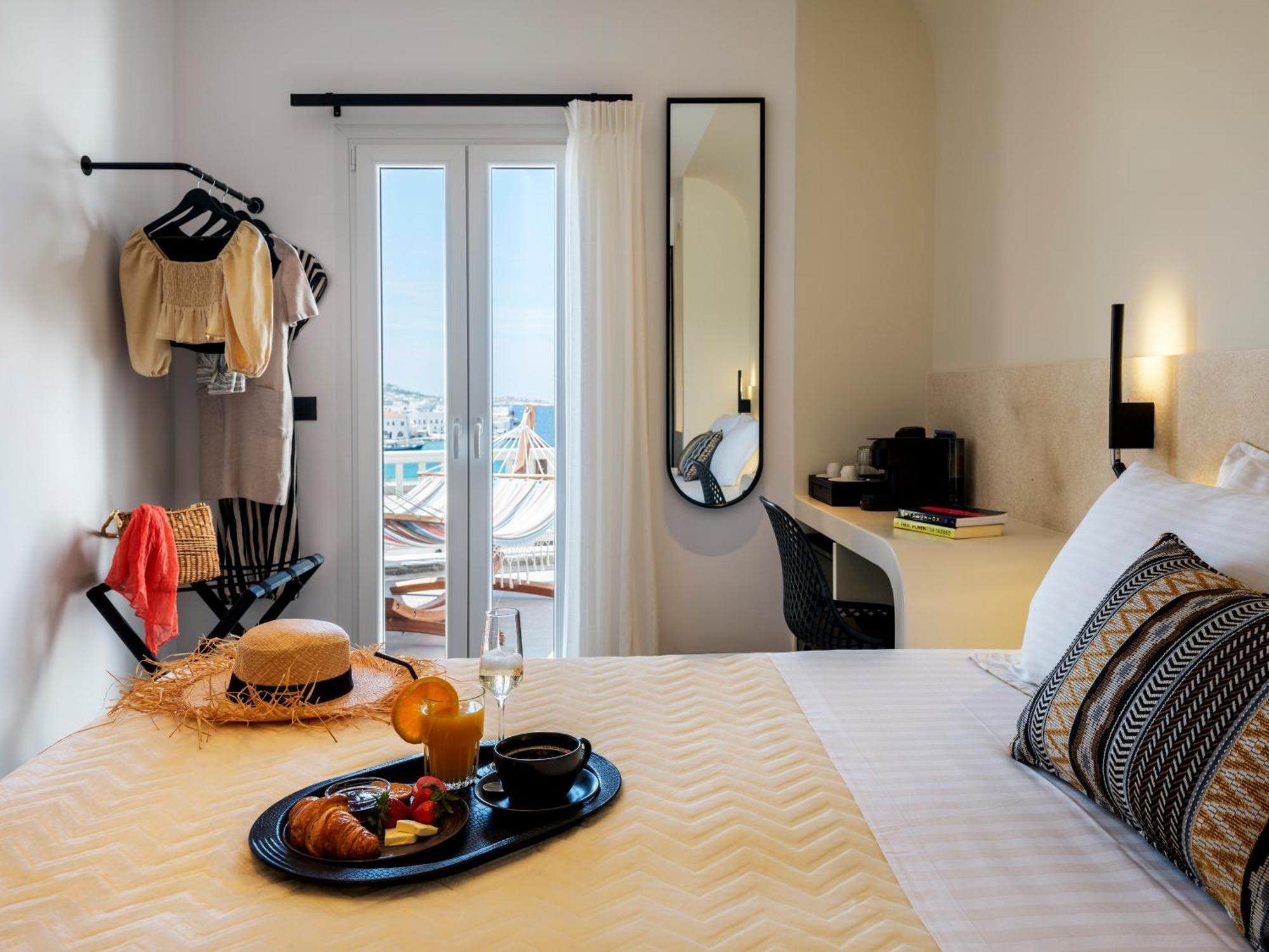 Yalos Hotel Sunset View Mykonos Town Private Rooms מראה חיצוני תמונה