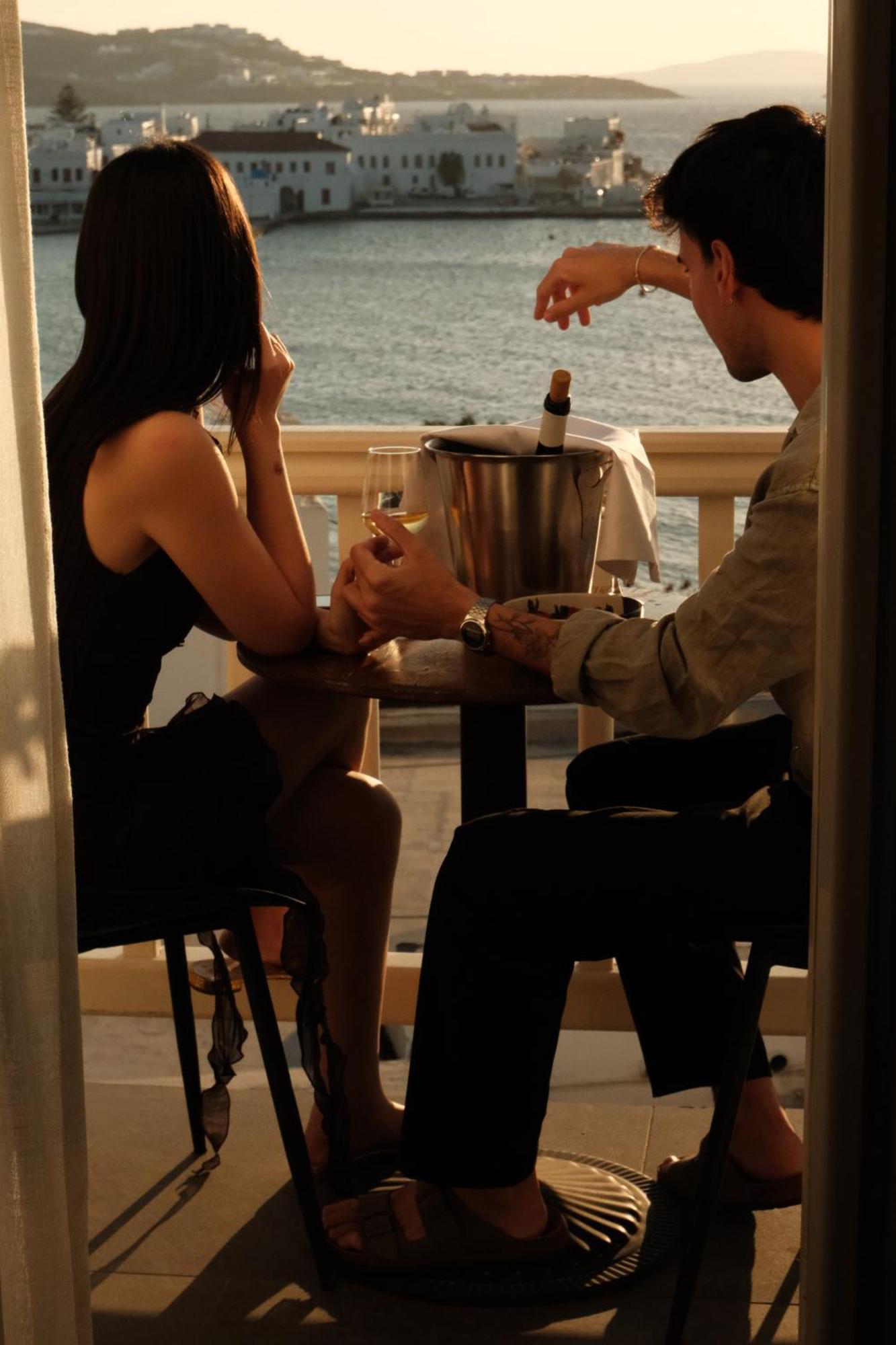 Yalos Hotel Sunset View Mykonos Town Private Rooms מראה חיצוני תמונה