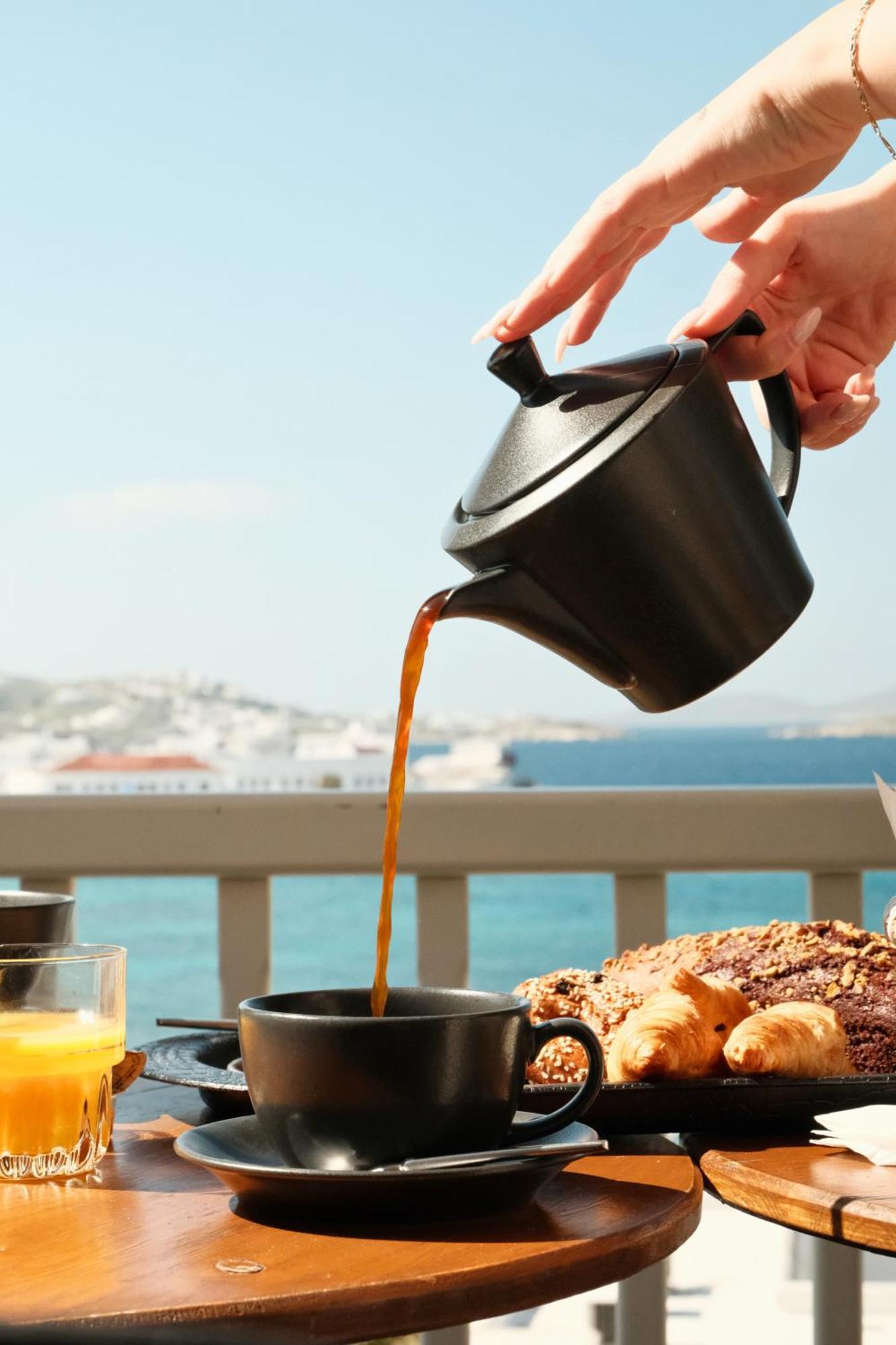 Yalos Hotel Sunset View Mykonos Town Private Rooms מראה חיצוני תמונה